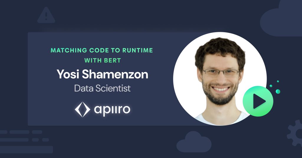 Video: How Apiiro Matches Runtime Traffic to Code APIs Using Machine Learning
